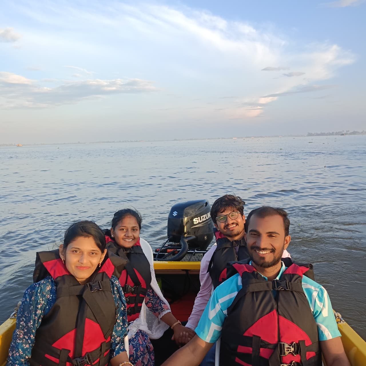 Alleppey village canal speed boat cruise